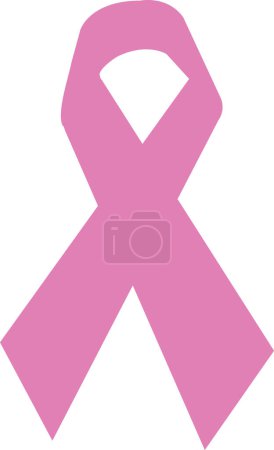 Photo for Pink ribbon, breast cancer awareness symbol - Royalty Free Image