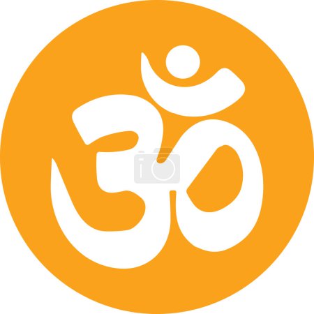 Photo for Hinduism sign | Hindu symbol | spiritual symbol | om symbol | Om icon, Om sign, Hinduism religions mark - Royalty Free Image