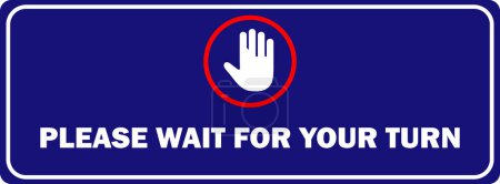 Photo for Waiting symbol| Waiting Area sign green color | Waiting room vector | Waiting room - Royalty Free Image