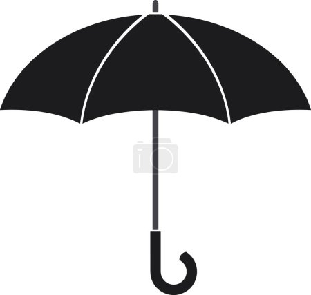 Photo for Umbrella icon vector | Rain protection symbol | insurance protection symbol - Royalty Free Image