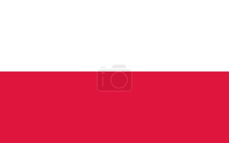 Téléchargez les photos : Drapeau national de Pologne, Pologne signe, Pologne Drapeau - en image libre de droit