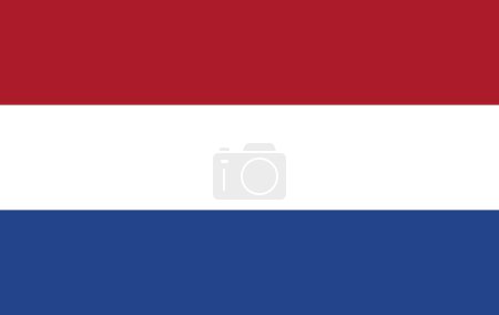 Nationalflagge der Niederlande, Zeichen der Niederlande, Flagge der Niederlande