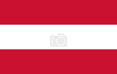 Téléchargez les illustrations : Drapeau national de l'Autriche, Autriche signe, Autriche Drapeau - en licence libre de droit