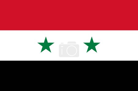 National Flag of Syria, Syria sign, Syria Flag