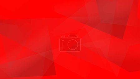 Bright red abstract shapes background graphic image. High quality photo