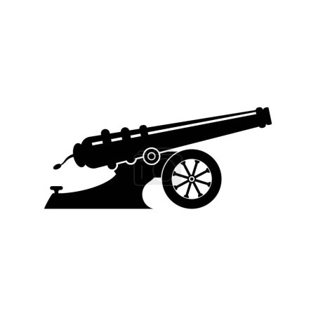 cannon logo vector design template illustration