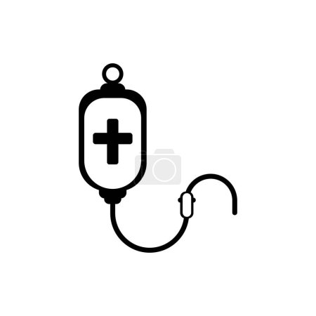 Ilustración de Infusión icono logo vector diseño plantilla - Imagen libre de derechos