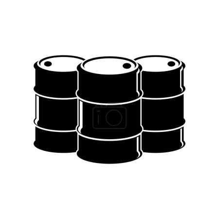 Illustration for Oil canister icon, gasoline icons vector. Simple illustration of icon vector icons of oil canister oil vector icons for web refueling vector icons - Royalty Free Image