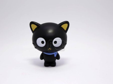 Téléchargez les photos : Jouet de Chococat. Bonjour Kitty et ses amis. Chat noir. Personnages célèbres. Adorable chaton. Caractère du Japon. - en image libre de droit