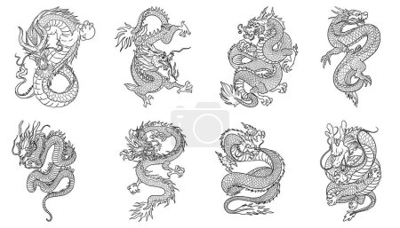 Photo for Dragon, Chinese dragon, Japanese dragon - Royalty Free Image