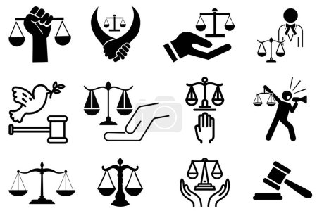 Photo for Social justice symbol Symbol of law and justice. Concept law and justice - Royalty Free Image