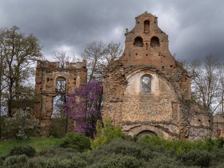 The monastery of Santa Mara de Nogales in the province of Leon in Spain is an abandoned place