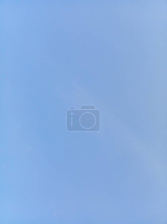 Photo for Bright sky background during the day. Blue sky and white clouds. - Royalty Free Image