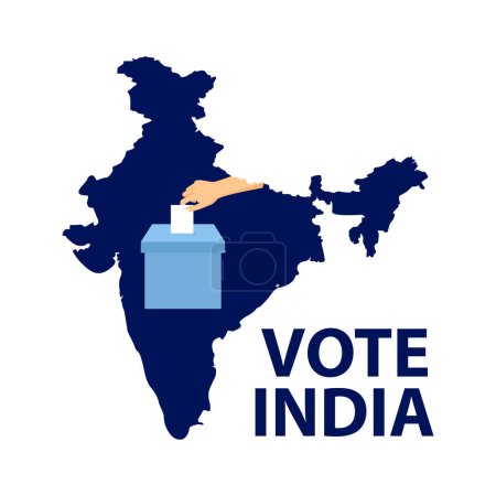 Foto de Vote India premium vector ilustración - Imagen libre de derechos