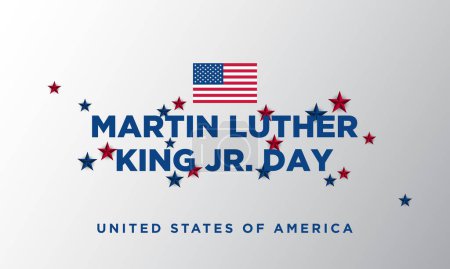 Téléchargez les illustrations : MLK Day Conception de fond. - en licence libre de droit