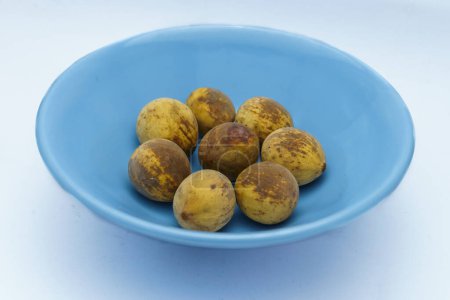 Lansium parasiticum or duku fruits, is a type of fruit that belongs to the Meliaceae tribe. This tropical fruits comes from western Southeast Asia.