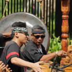 Jakarta, Indonesia. 10 April 2024. In Jakarta, the Reyog Ponorogo folk performance at TMII attracted many spectators