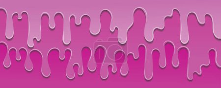Ilustración de Líquido de goteo con colores pastel dulces en vector - Imagen libre de derechos