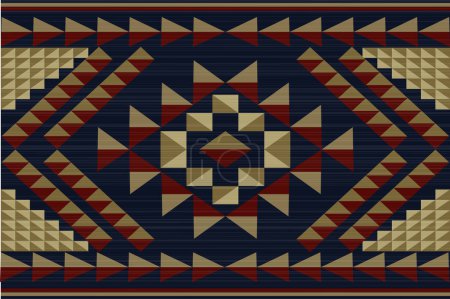 Ethnische Muster. Design für Stoff, Vorhang, Hintergrund, Teppich, Tapete, Kleidung, Verpackung, Batik
