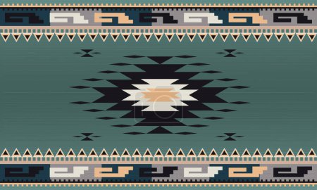 Orientalisches Design für Stoff, Vorhang, Hintergrund, Teppich, Tapete, Kleidung, Verpackung, Batik, Stoff