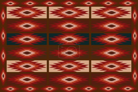 Retro-Muster. Design für Stoff, Vorhang, Hintergrund, Teppich, Tapete, Kleidung, Verpackung, Batik