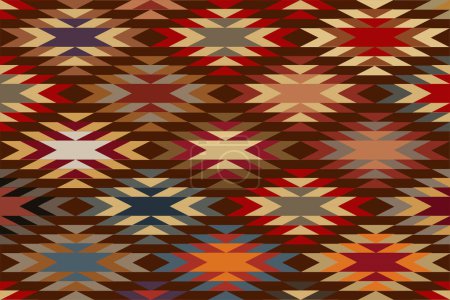 Arabic colorful pattern. Design for fabric, curtain, background, carpet, wallpaper, clothing, wrapping, Batik, cloth.etc.