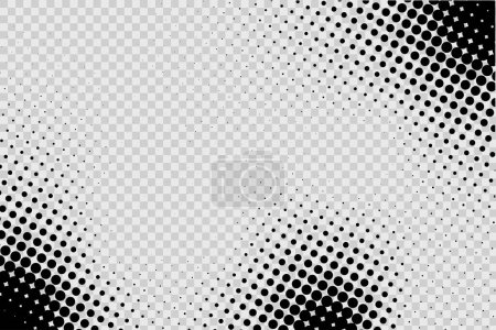 Gradient spot texture, halftone gradient texture, black and white noise effect, retro pixel texture