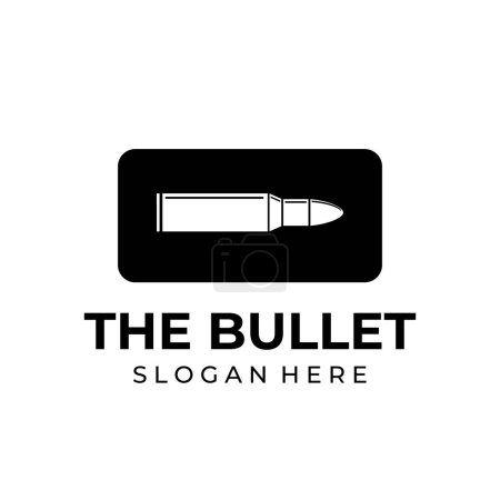 Bullet icon logo vintage vektor illustration design