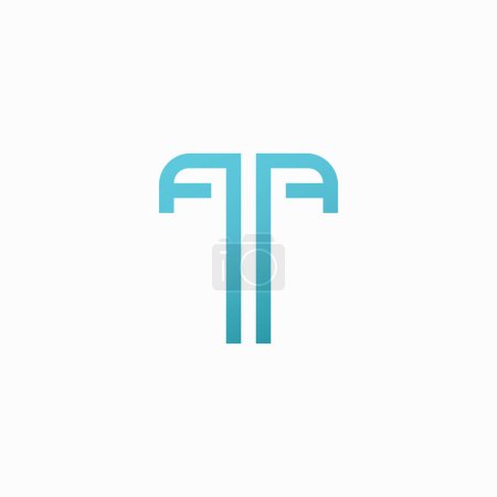 Photo for Letter T logo icon design template - Royalty Free Image