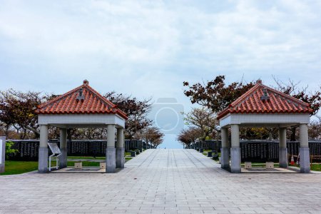 Peace Memorial Park in okinawa