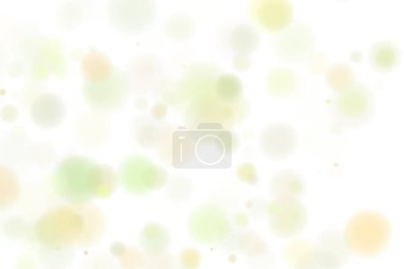 burbujas de color amarillo claro para fondo