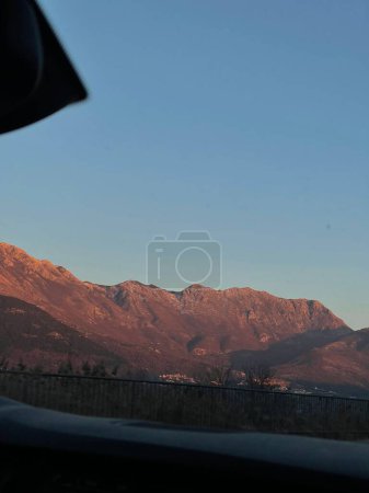 Photo for Balkan mountain at sunset. Montenegro, Lovcen. High quality photo - Royalty Free Image