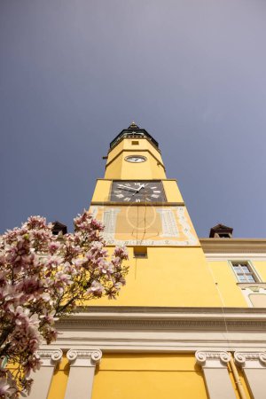 Foto de Antigua torre en el centro de Bautzner, Alemania. Foto de alta calidad - Imagen libre de derechos
