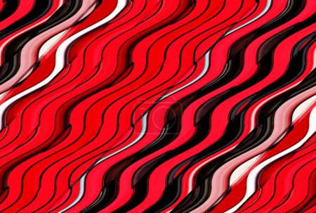 Photo for Beautiful red and black abstract pattern background design illustration. - Royalty Free Image