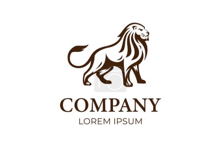 Vektor Löwe Logo Vektor Illustration für Ihre Marke, Elementdesign
