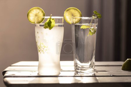 On a warm summer day, a refreshing blend of mint and lemon offers a cool oasis of tranquillity.