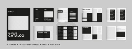 Product catalog design or catalogue template design