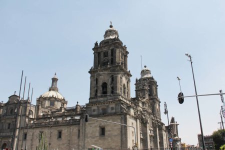 Photo for Catedral en el centro de la Ciudad de Mxico - Royalty Free Image