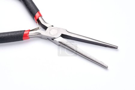 Photo for Pliers isolated on white background. Hand tool for repair, construction and maintenance - Royalty Free Image