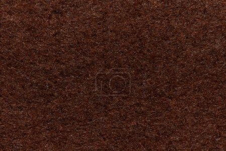 Foto de Soft felt textile material brown colors, colorful texture flap fabric background closeup - Imagen libre de derechos