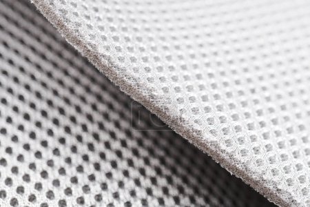 Téléchargez les photos : Matériaux modernes de contrôle de température flexibles étanches, multifonctionnel smart textile close-up - en image libre de droit