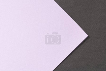 Téléchargez les photos : Papier kraft brut fond, texture du papier noir lilas couleurs. Maquette avec espace de copie pour le texte - en image libre de droit