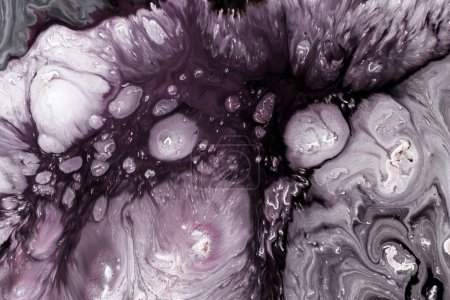 Foto de Fondo abstracto creativo multicolor. Tinta de alcohol oscuro. Explosión, manchas, manchas y pinceladas. textura de mármol de lujo - Imagen libre de derechos
