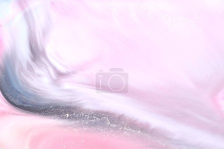 Téléchargez les photos : Multicolore fond abstrait créatif. Texture de peinture acrylique. Taches et taches d'encre d'alcool couleurs bleu rose, fluide ar - en image libre de droit