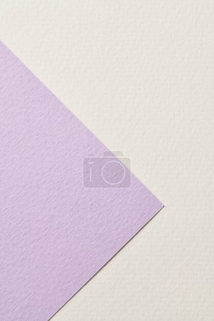 Photo for Rough kraft paper background, paper texture gray lilac colors. Mockup with copy space for text - Royalty Free Image