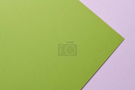 Photo for Rough kraft paper background, paper texture lilac green colors. Mockup with copy space for tex - Royalty Free Image