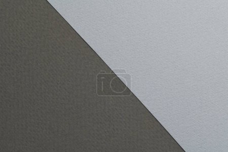 Foto de Rough kraft paper background, paper texture gray black colors. Mockup with copy space for tex - Imagen libre de derechos