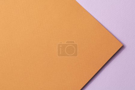 Téléchargez les photos : Rough kraft paper background, paper texture lilac brown colors. Mockup with copy space for tex - en image libre de droit