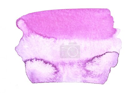 Photo for Abstract purple background. Watercolor ink art collage. Stains, blots and brush strokes of acrylic paint - Royalty Free Image