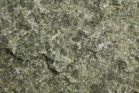 Photo for Stone texture abstract background. Close up natural mineral rock green rodingite backdro - Royalty Free Image